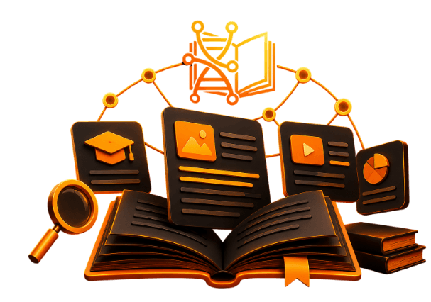 Knowlix knowledge and learning illustration